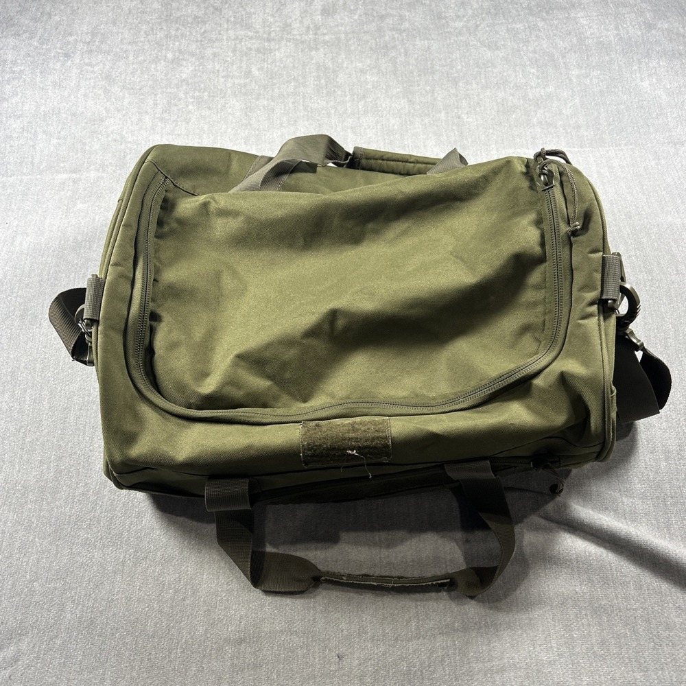 Green Tactical Gear Duffel Bag Ballistic Material Large